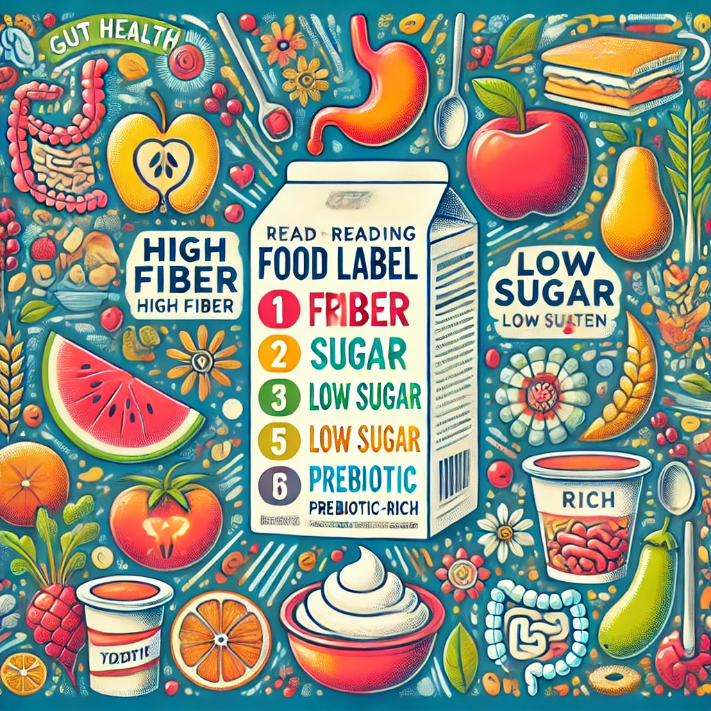 Reading-food-labels-for-gut-health.